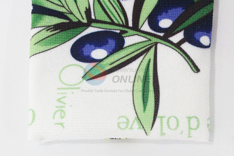 Fruit printed kitchen towels cleaning cloth