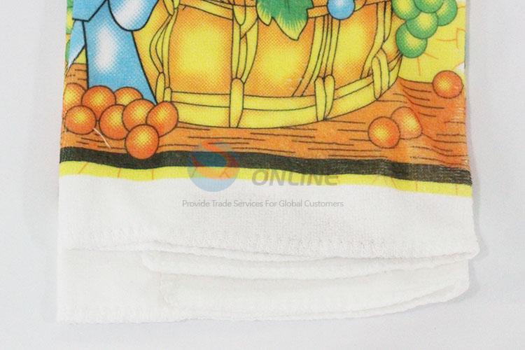 Colorful microfiber material kitchen cleaning towel