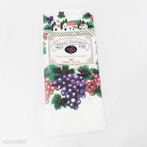 Wholesale price super fiber printed kitchen tea towel