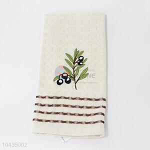 Cotton fruit pattern tea towel