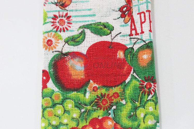 Fruit pattern tea towel for promotion