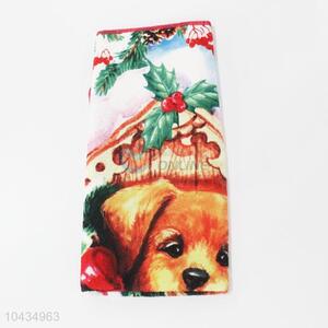 Cute dog kitchen towel dish towel