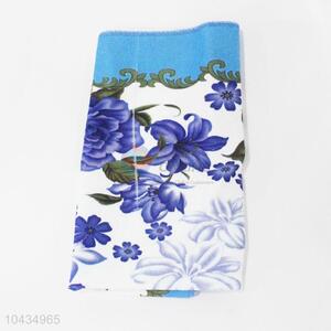 Flower Printed Microfiber Kitchen Towel