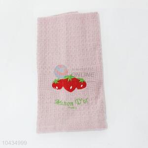 Vegetable pattern fiber dish/tea towel kitchen towel