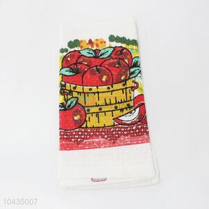 Eco-friendly soft fruit pattern tea towels