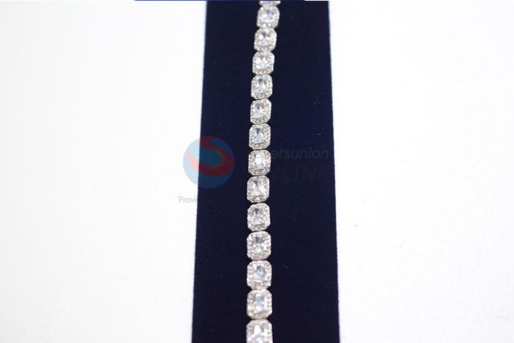 Durable exquisite zircon bracelet