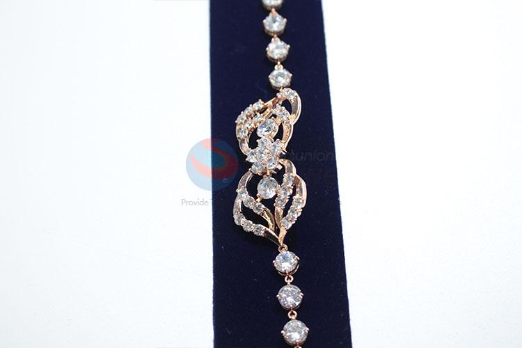 Fashion design zircon bracelet