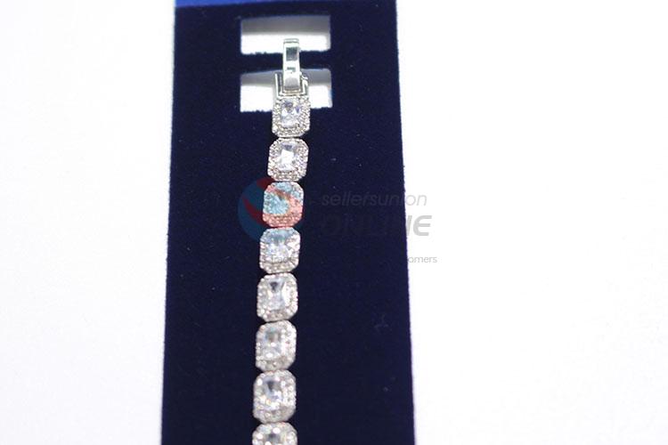 Durable exquisite zircon bracelet