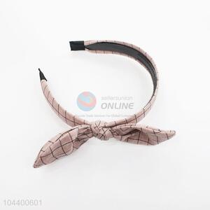 Fashion Hair Accessories Checked Hair Band/Headband Wholesale