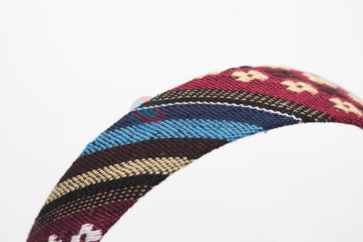 Elegant style printed cloth hair band