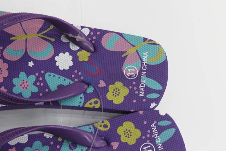 Cheap wholesale high quality priting flip flops for children