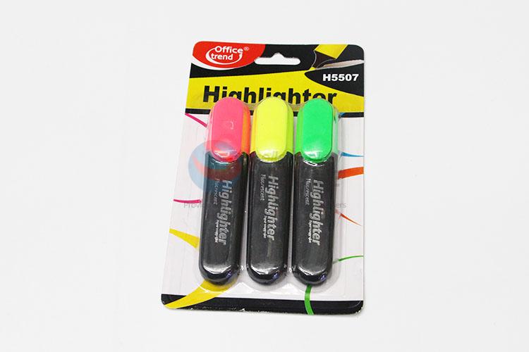 Good Quality Plastic Highlighters Set