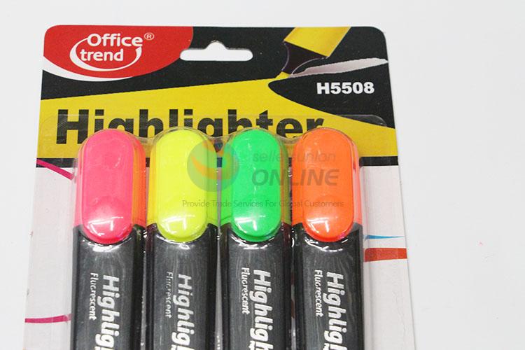 New Arrival Plastic Highlighters Set