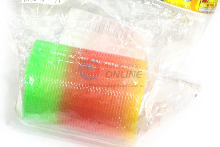 Good Quality Kids Educational Toy Plastic Rainbow Spring