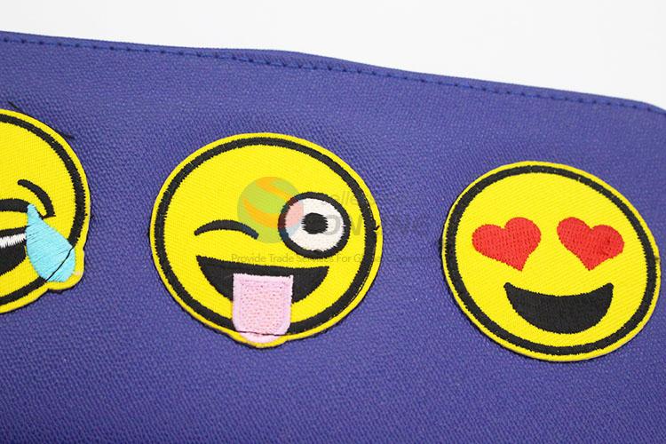 Emoji Pattern Fashion Cloth Long Wallet