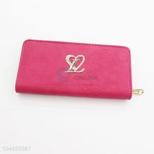 Heart Design Fashion Women Cloth Wallet Long Purse