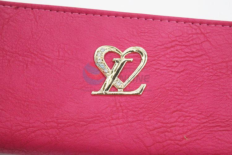 Heart Design Fashion Women Cloth Wallet Long Purse