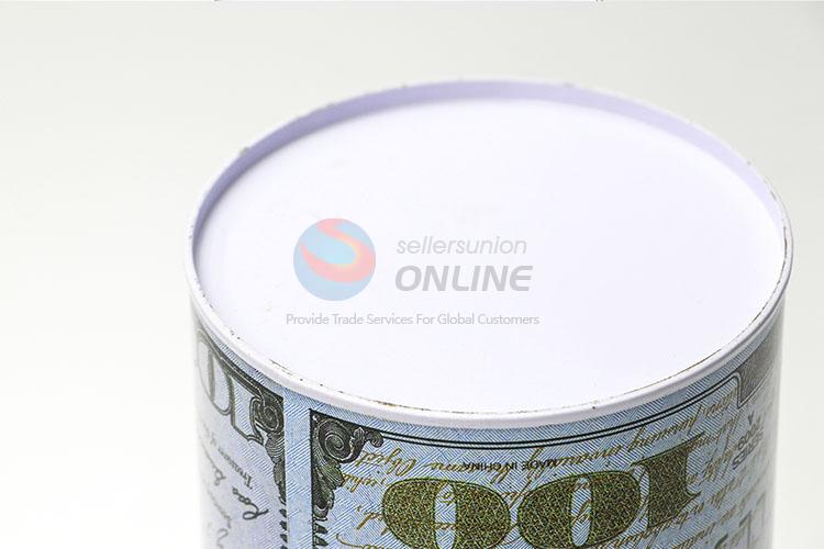 New Arrival Round Can Money Bank Tin Box