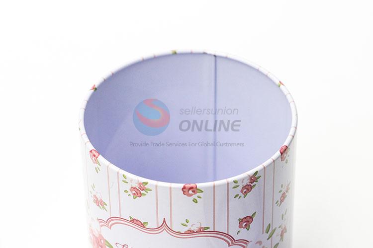 China Factory Rround Tinplate Cans with Lid