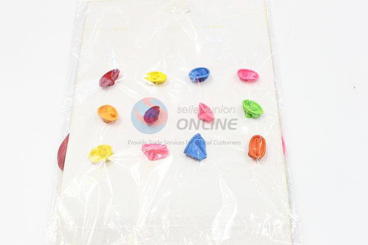 Hot-Selling Popular Latest Design Heart Shaped Colorful Party Latex Air Baloon