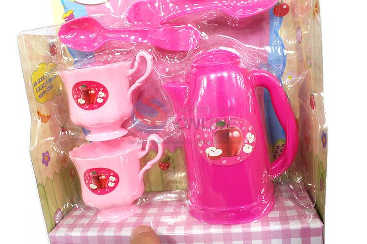 Popular Simulation Teapot And Cup Set Toy Plastic Tea Set Toy