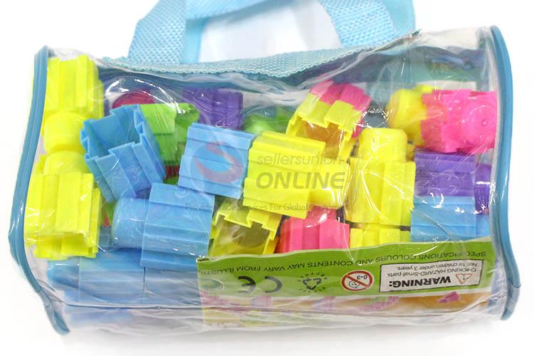 Best Price Colorful 40 Pieces Plastic Building Block Best Educational Toy