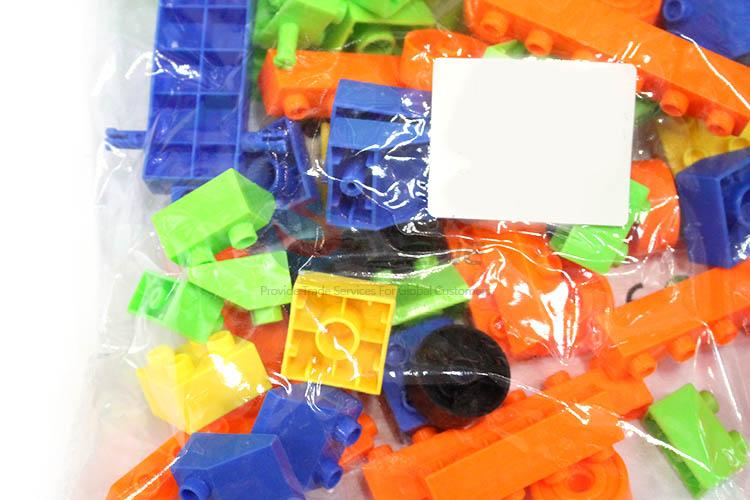 Best Quality 58 Pieces Plastic Building Block Funny DIY Toy