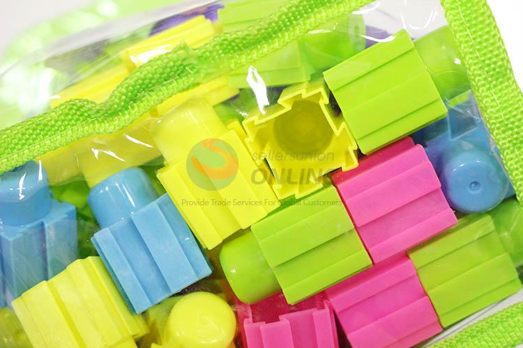 Good Sale Children DIY Toy 80 Pieces Plastic Building Block