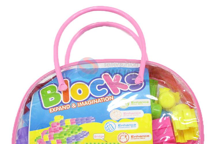 Best Sale 40 Pieces Plastic Building Block Funny Educational Toy