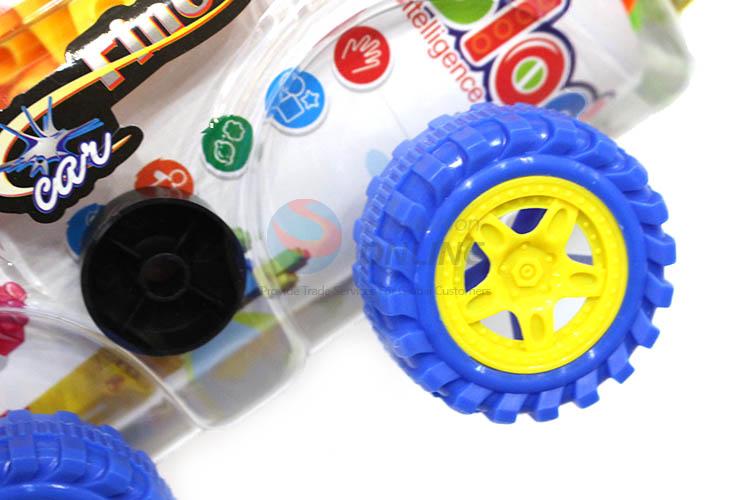 Cheap 80 Pieces Colorful Building Blocks With Car Shape Barrel