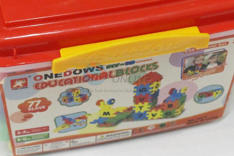 New Arrival Kids Intelligent EVA  Building Blocks Toys