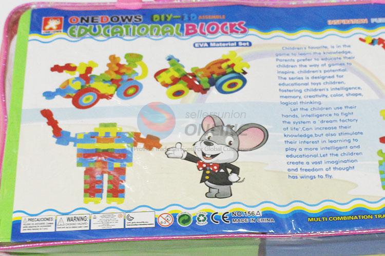 Popular Promotion DIY Educational Toy EVA Building Blocks