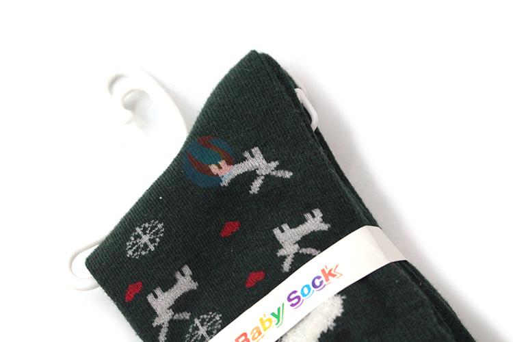 Factory sales cheap printed children cotton socks