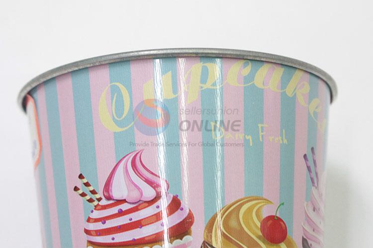 Factory direct tinplate flower pot 