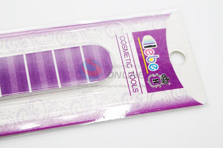 Good low price hot sales purple nail file