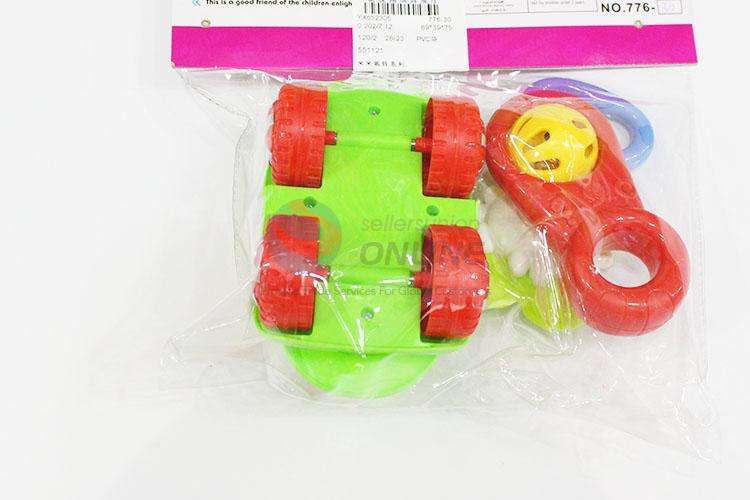 Custom Good Quality Plastic Fun Baby Rattle Toys