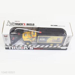 Fancy Design Four-channel Remote Control <em>Car</em> Engineering Truck with <em>Light</em> Kids Toy <em>Car</em>