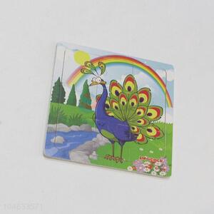 Good Quality Wooden Peacock Puzzles Set