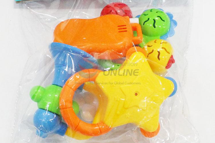 Latest Design Colorful Baby Rattle Toys Educational Play Set