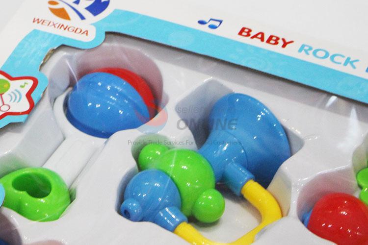 Popular Promotion Baby Shaking Bell Rattles Play Set