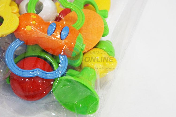 Promotional Gift Colorful Baby Rattle Toys Educational Play Set