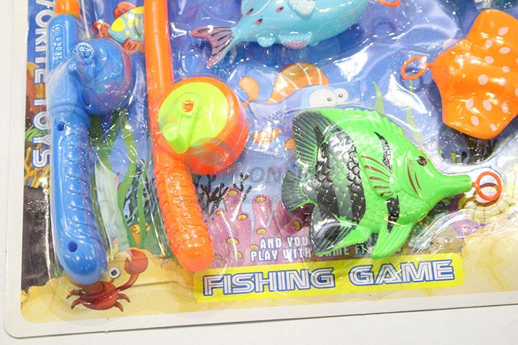China Manufacturer Plastic Operated Fishing Game Toys for Kids