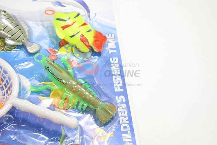 Factory Excellent Plastic Operated Fishing Game Toys for Kids