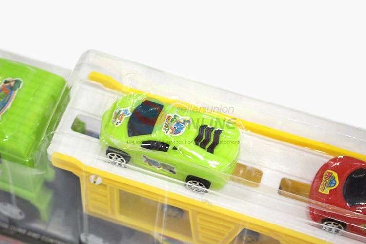 Good quality simulation inertia trailer car set