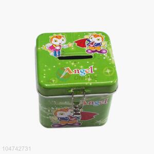 High grade custom cartoon printing money box coin bank