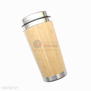 Nice fashion wood grain stainless water bottle drinking bottle