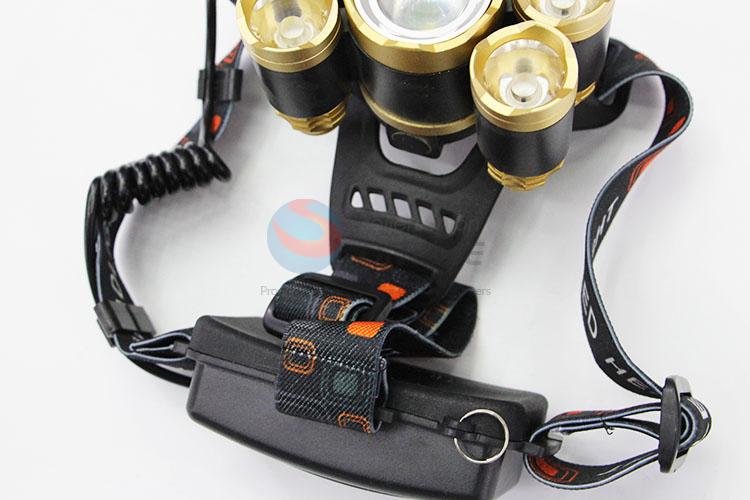 T6 Led Headlamp Zoomable Headlight Waterproof Head Torch Flashlight