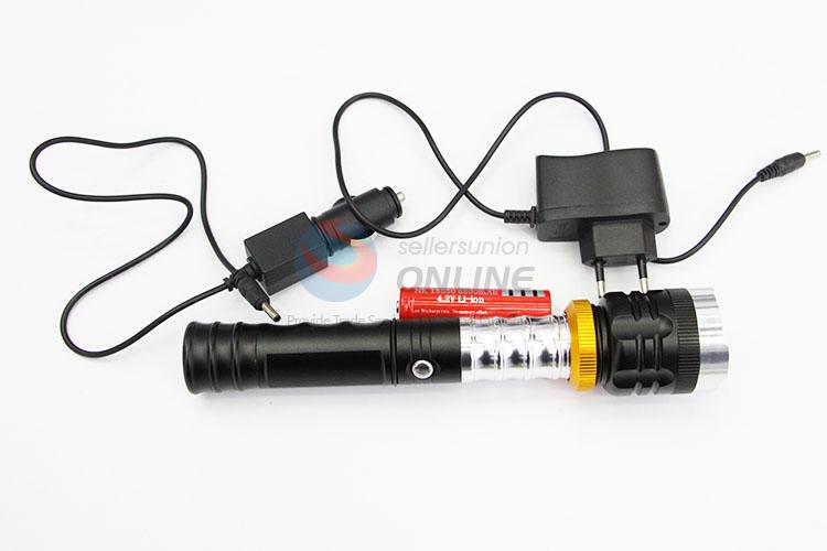 Serviceable LED Flashlight Super Bright 18650/AAA Powered with XPE Lamp Bulb