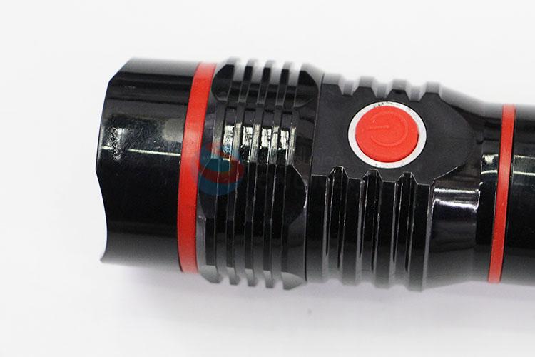 Exquisite Wholesale T6 3800LM Built-in 18650 USB Rechargeable Flashlight