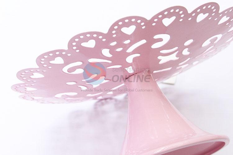 New Style Pink Color Cake Decorating Display Stand